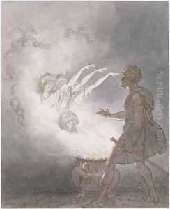 Macbeth and the Apparition of the Armed Head by William Marshall Craig