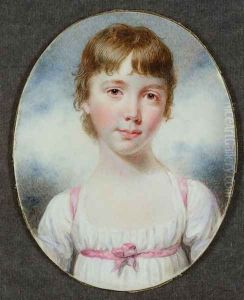 Miniature of a young girl