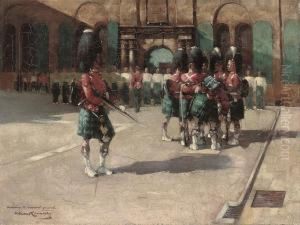 Waiting To Mount Guard by William Kennedy