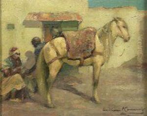 Shewing The Horse, Tangiers by William Kennedy