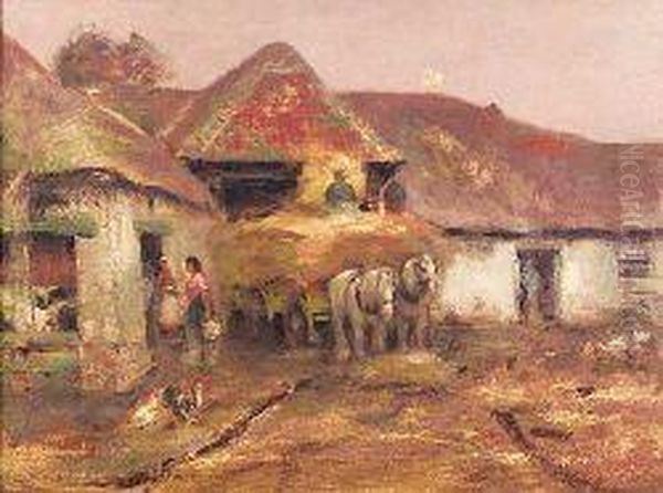 Loading The Hay-cart - view 1