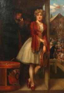 Thecircus Queen by Thomas Benjamin Kennington