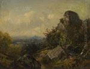 View From The Boulders by John Frederick Kensett