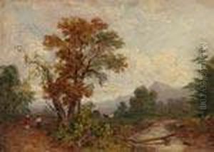 Landscape With Figures by John Frederick Kensett