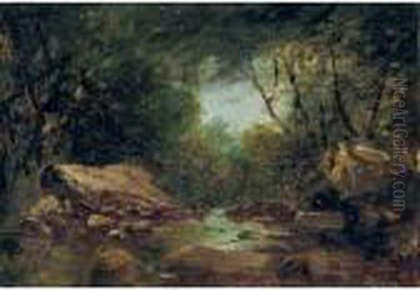 Brook In The Catskills - view 1