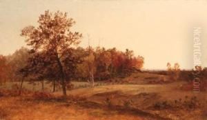 Autumn Landscape
Signed With Initials 'jfk' (lower Left) by John Frederick Kensett