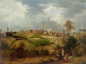 Oldham from Glodwick by James Howe Carse