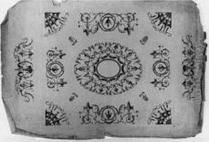 Projet De Plafond De Style Grotesque