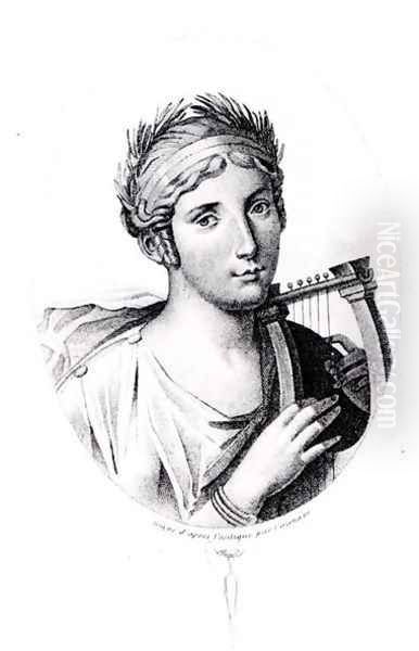 Portrait of Sappho - view 1