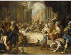 Belshazzar's Feast by Anton Kern