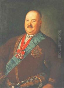 Portrait of Antoni Bielski by Jozef Chojnicki