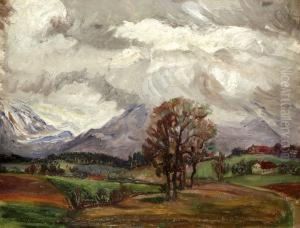 Gomolygo Felhok by Josef Karoly Kernstok