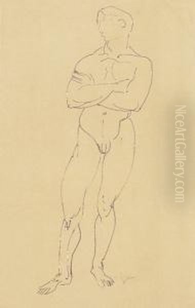 Nude Of A Man - view 1