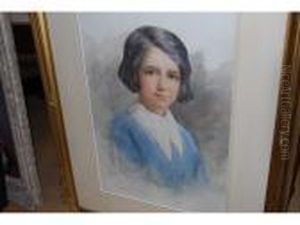 Ortrait Of A Young Girl by Henry Wright Kerr