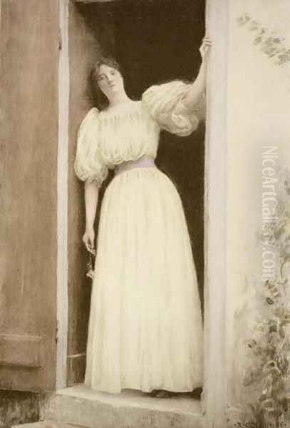 Waiting from L Estampe Moderne 1896 - view 1