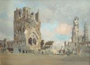 The Ruins Of Ypres by James Kerr-Lawson