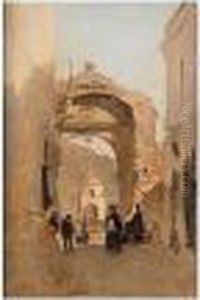 Mediterranean Archway by James Kerr-Lawson