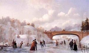 Skating in Central Park