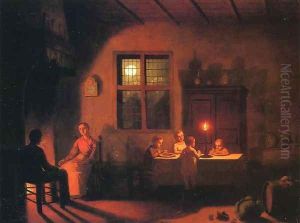 Warmth of the Hearth by Johann Mongels Culverhouse