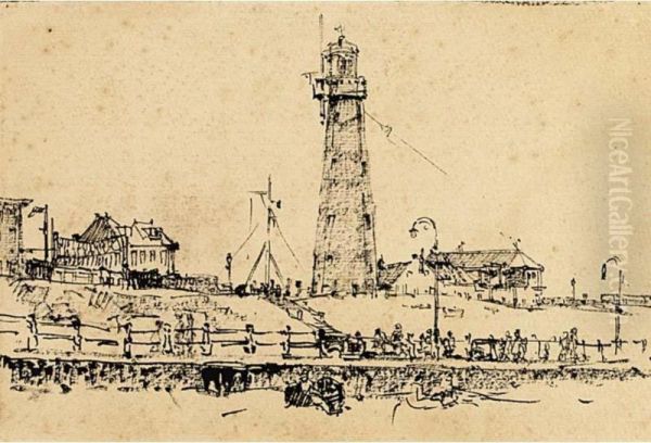 Vuurtoren Te Scheveningen - view 1