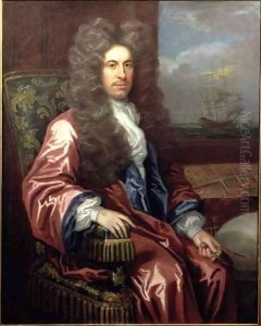Portrait of Charles Calvert, 3rd Lord Baltimore (1647-1715) Governor of Maryland by Johann Closterman