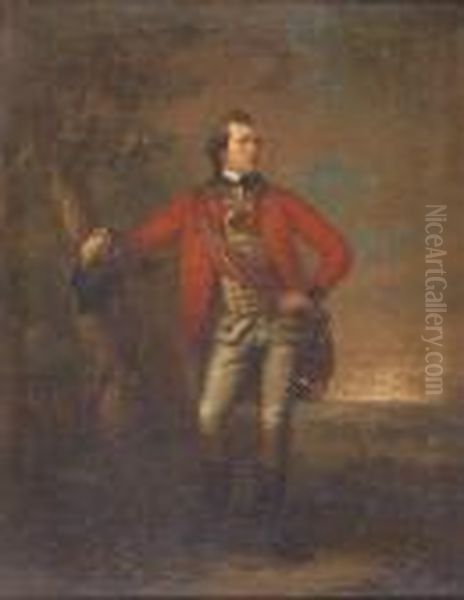 Full Length Portrait Of An Officer Of The East India Company - view 1