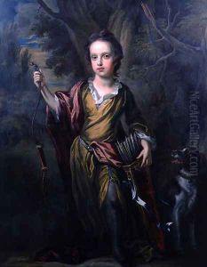 Portrait of David Papillon (1691-1762), c.1694-98 by Johann Closterman