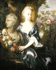 Portrait of Isabella Willis (d.1727) c.1690 by Johann Closterman