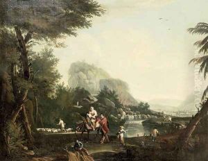 Flight into Egypt by Scipione Cignaroli