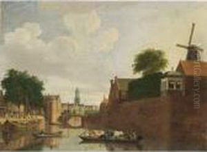 Signed And Dated (maker's Marks) Signed Lower Right: H: Keun by Hendrik Keun