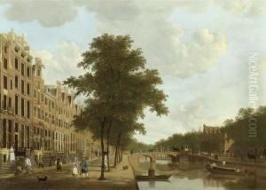 The Keizersgracht, Amsterdam, Looking Towards The Leidsestraat