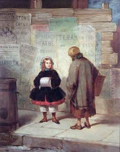 Sidewalks of New York or `Rich Girl, Poor Girl' by James Harvey Cafferty