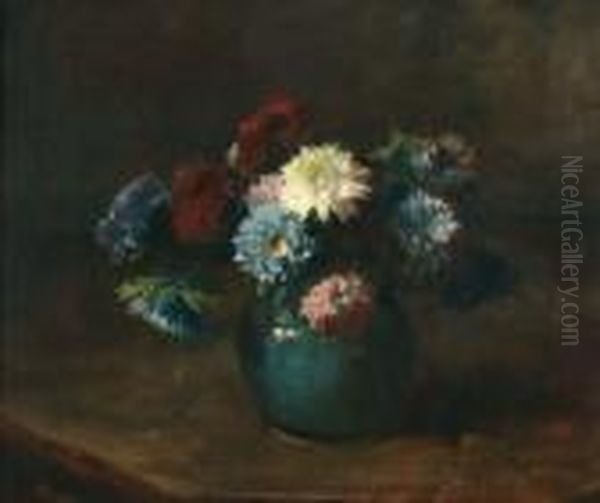Bloemen In Gemberpot - view 1