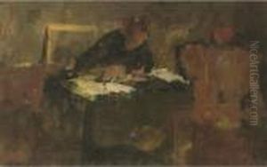 In The Study by Jacob Simon Hendrik Kever