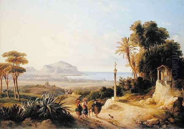 View of Palermo, 1840 - view 1