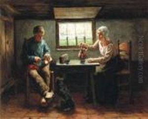 Teatime In A Rural Interior