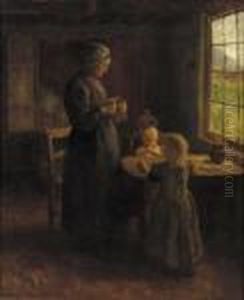 Broodsnijden: Preparing Breakfast by Jacob Simon Hendrik Kever