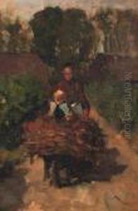 A Ride On Father's Wheel-barrow
