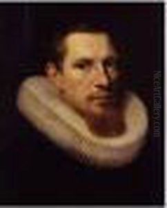 Portrait Of A Young Man by Adriaen Thomasz. Key