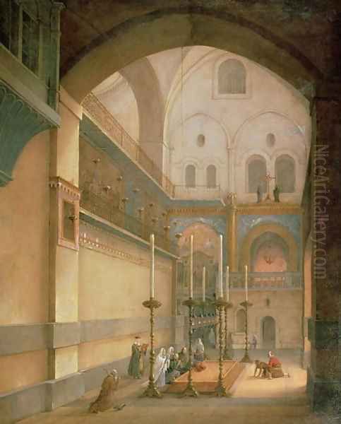 The Tomb Chapel in the Resurrection Temple in Jerusalem - view 1