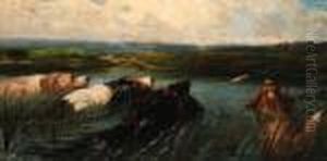 The Duck Shoot by Friedrich Wilhelm Keyl