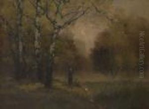 Moorlandschaft. by Lazlo Kezdy Kovacs