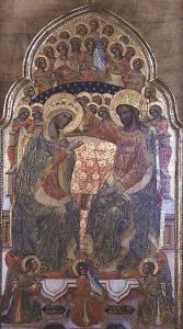 Coronation of the Virgin, 1372 by Veneziano Caterino