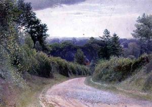 A Warwickshire Lane by Thomas Clack