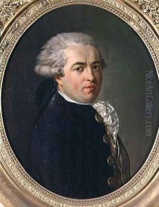 Portrait of a gentleman in a black coat