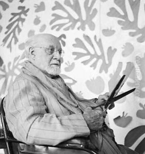 photo of matisse in studio by Francine Charderon