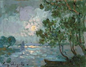 Le clair de lune by Eugene Chigot