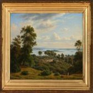 View Of Horsens Fiord, Denmark by F. C. Kiaerschou