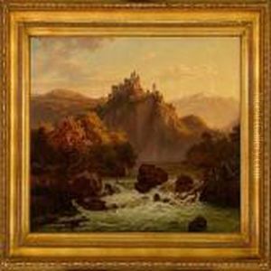 Ruinen Sigismundskrone I Etschdalen by F. C. Kiaerschou