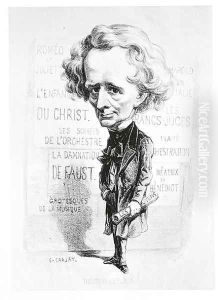 Portrait of Hector Berlioz (1803-69) by Etienne Carjat